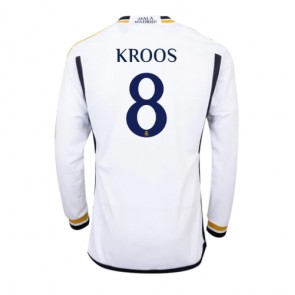 Real Madrid Toni Kroos #8 Domaci Dres 2023-24 Dugim Rukavima